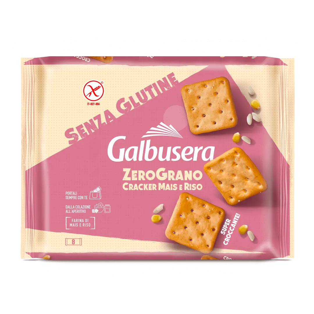 🇮🇹 ZERO GRANO – CRACKERS MAÏS ET RIZ